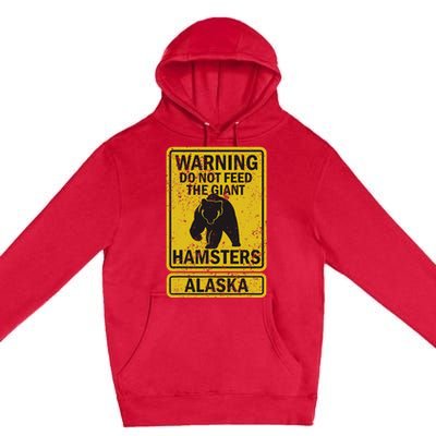 Alaska Grizzly Brown Kodiak Bear Premium Pullover Hoodie