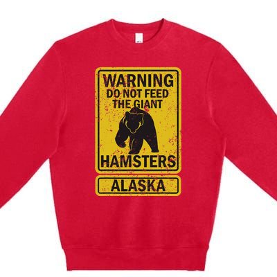 Alaska Grizzly Brown Kodiak Bear Premium Crewneck Sweatshirt