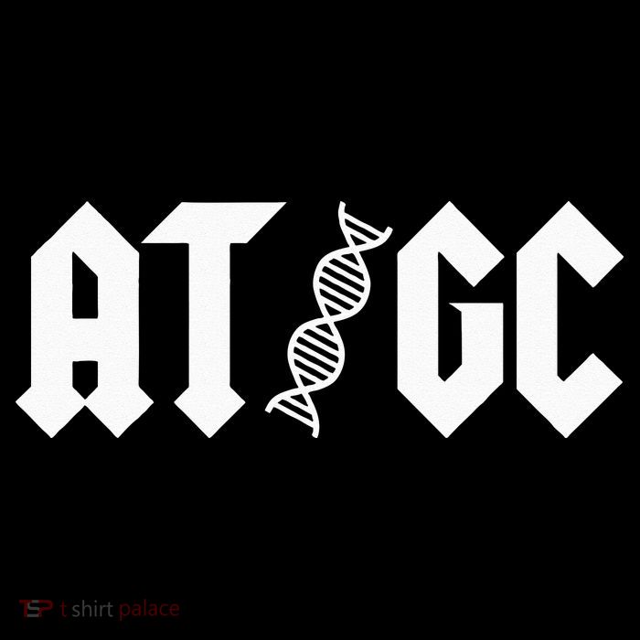 AT GC Biology DNA Strand Double Helix Teacher Pupil Student Flexfit Unipanel Trucker Cap