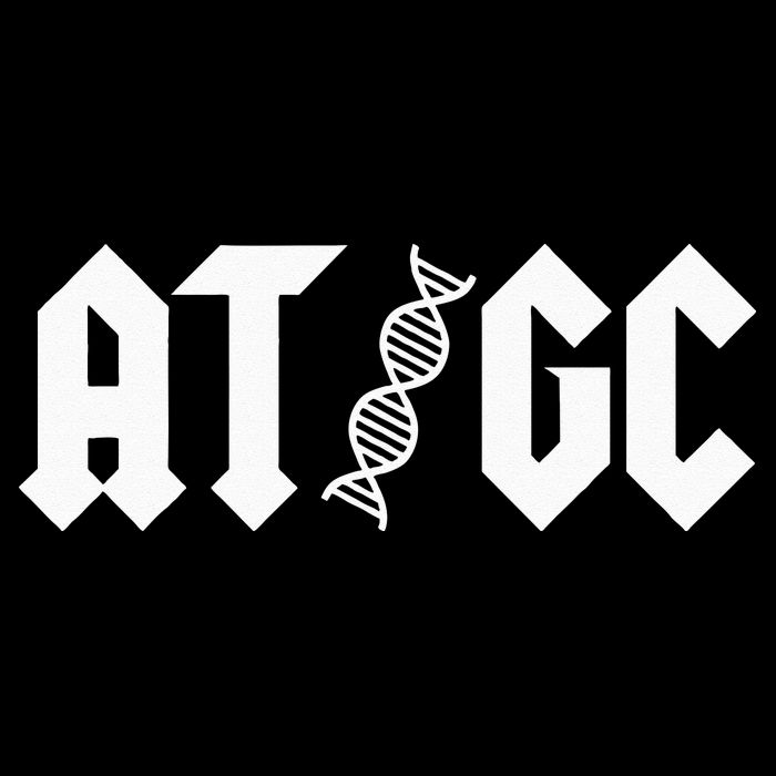 AT GC Biology DNA Strand Double Helix Teacher Pupil Student Cooling Performance Crew T-Shirt