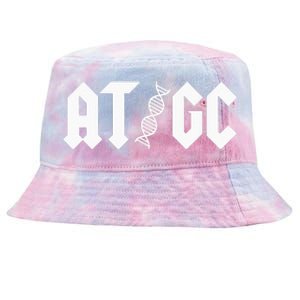 AT GC Biology DNA Strand Double Helix Teacher Pupil Student Tie-Dyed Bucket Hat