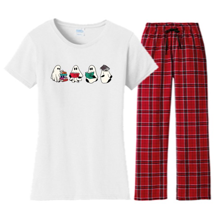 Acotar Ghost Bookish Ghost Women's Flannel Pajama Set