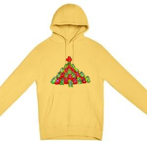 A Gummy Bear Christmas Tree Premium Pullover Hoodie