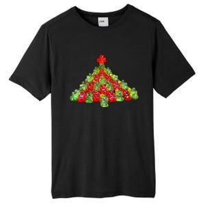 A Gummy Bear Christmas Tree Tall Fusion ChromaSoft Performance T-Shirt