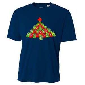 A Gummy Bear Christmas Tree Cooling Performance Crew T-Shirt