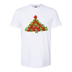 A Gummy Bear Christmas Tree Softstyle CVC T-Shirt