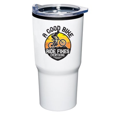 A Good Bike Ride Fixes Everything Mountain Biking Tumbler