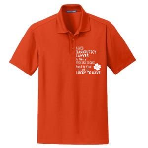 A Good Bankruptcy Lawyer Is Like A 4 Leaf Clover St Patricks Meaningful Gift Dry Zone Grid Polo