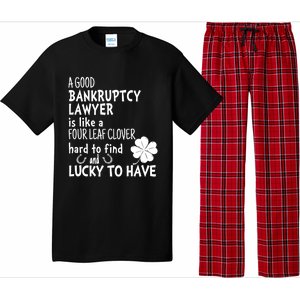 A Good Bankruptcy Lawyer Is Like A 4 Leaf Clover St Patricks Meaningful Gift Pajama Set