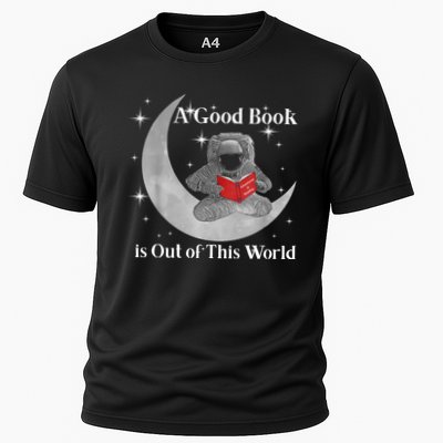A Good Book Is Out Of This World Astronaut Performance Shirt