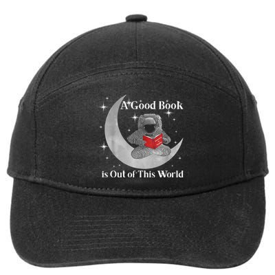 A Good Book Is Out Of This World Astronaut 7-Panel Snapback Hat