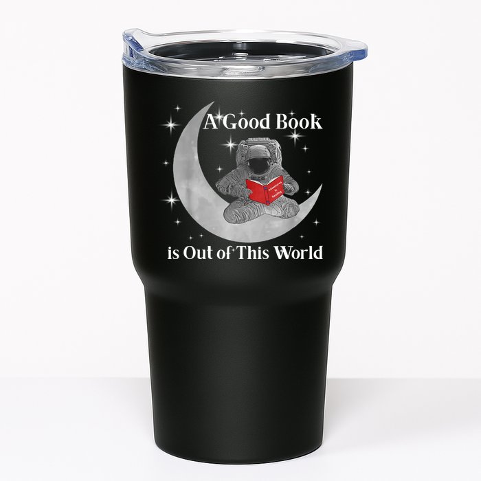 A Good Book Is Out Of This World Astronaut Tumbler