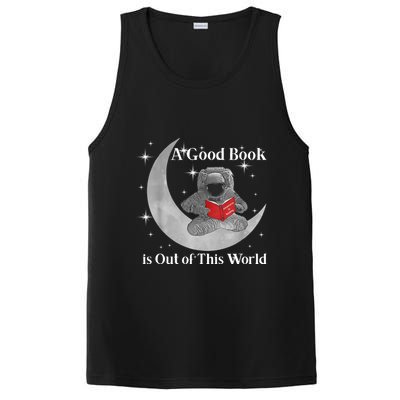A Good Book Is Out Of This World Astronaut PosiCharge Competitor Tank