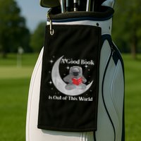 A Good Book Is Out Of This World Astronaut Golf Towel