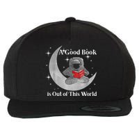 A Good Book Is Out Of This World Astronaut Wool Snapback Cap