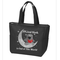 A Good Book Is Out Of This World Astronaut Zip Tote Bag