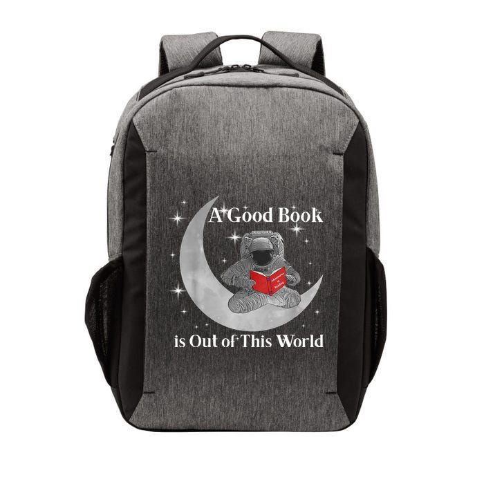 A Good Book Is Out Of This World Astronaut Vector Backpack