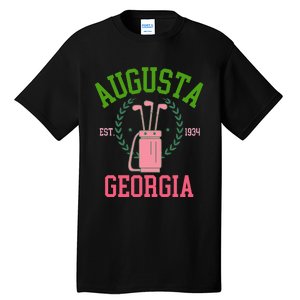 Augusta Georgia Coquette Golf Tournament Tall T-Shirt