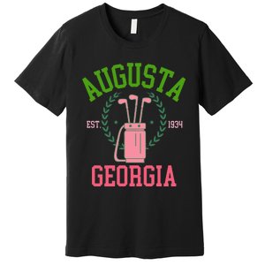 Augusta Georgia Coquette Golf Tournament Premium T-Shirt