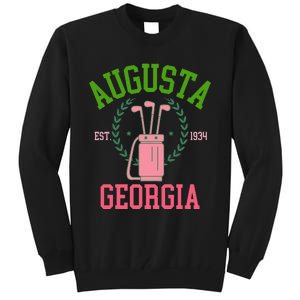 Augusta Georgia Coquette Golf Tournament Tall Sweatshirt