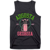 Augusta Georgia Coquette Golf Tournament Tank Top