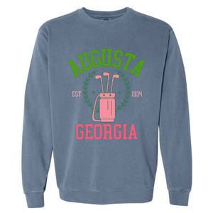 Augusta Georgia Coquette Golf Tournament Garment-Dyed Sweatshirt