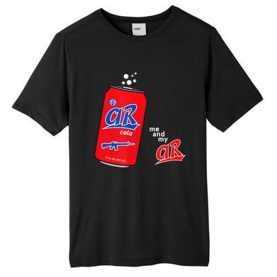 AR15 Gun Cola Parody Soda Tall Fusion ChromaSoft Performance T-Shirt