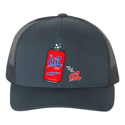 AR15 Gun Cola Parody Soda Yupoong Adult 5-Panel Trucker Hat