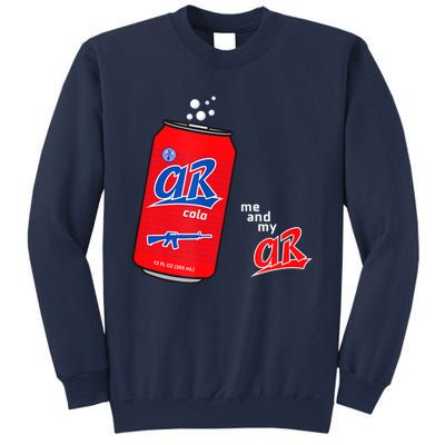 AR15 Gun Cola Parody Soda Sweatshirt