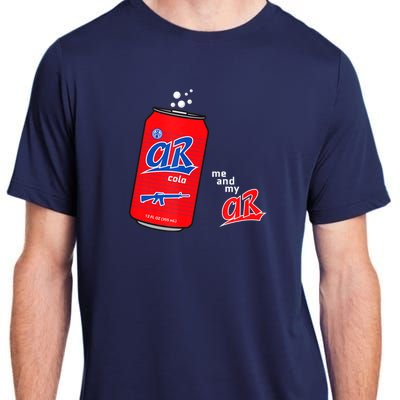 AR15 Gun Cola Parody Soda Adult ChromaSoft Performance T-Shirt