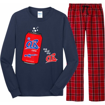 AR15 Gun Cola Parody Soda Long Sleeve Pajama Set