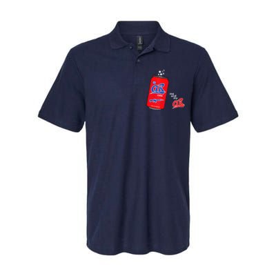 AR15 Gun Cola Parody Soda Softstyle Adult Sport Polo