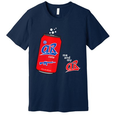 AR15 Gun Cola Parody Soda Premium T-Shirt