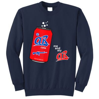 AR15 Gun Cola Parody Soda Tall Sweatshirt