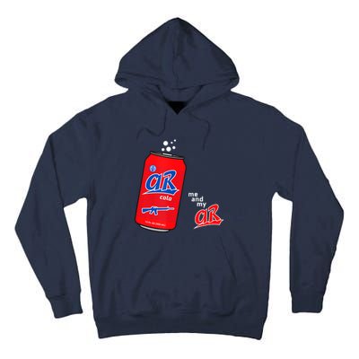 AR15 Gun Cola Parody Soda Tall Hoodie