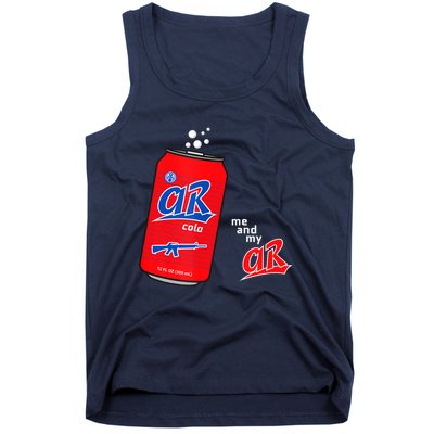 AR15 Gun Cola Parody Soda Tank Top