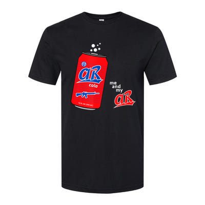 AR15 Gun Cola Parody Soda Softstyle CVC T-Shirt