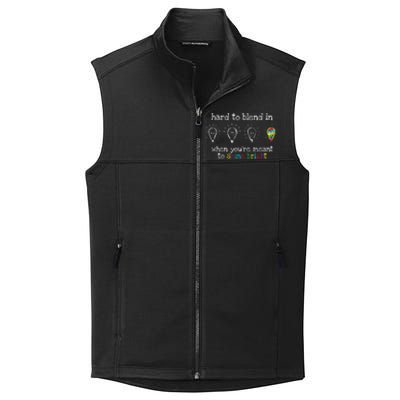 Autistic Gifts  Colorful Autism Awareness Collective Smooth Fleece Vest