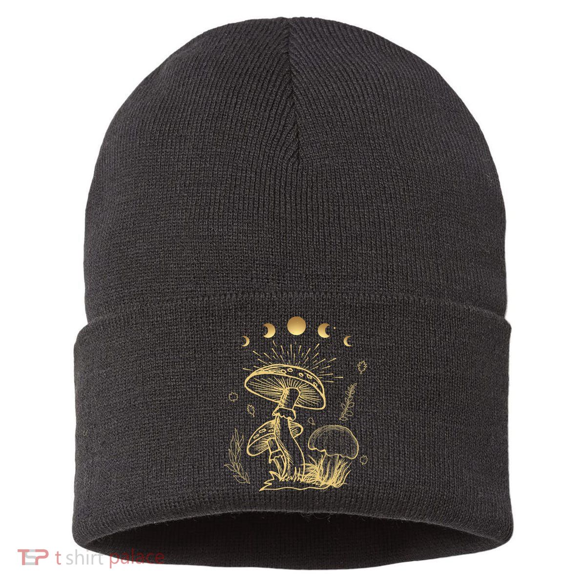 Aesthetic Goblincore Cottagecore Mushroom Spiritual Sustainable Knit Beanie