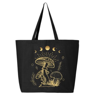 Aesthetic Goblincore Cottagecore Mushroom Spiritual 25L Jumbo Tote