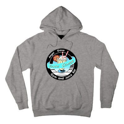 Angel Grove Center Gym And Juice Bar Tall Hoodie