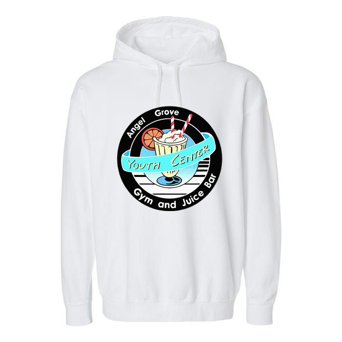 Angel Grove Center Gym And Juice Bar Garment-Dyed Fleece Hoodie