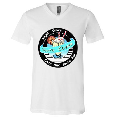 Angel Grove Center Gym And Juice Bar V-Neck T-Shirt