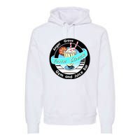 Angel Grove Center Gym And Juice Bar Premium Hoodie