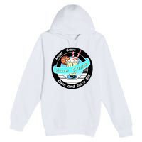 Angel Grove Center Gym And Juice Bar Premium Pullover Hoodie