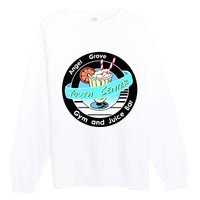 Angel Grove Center Gym And Juice Bar Premium Crewneck Sweatshirt