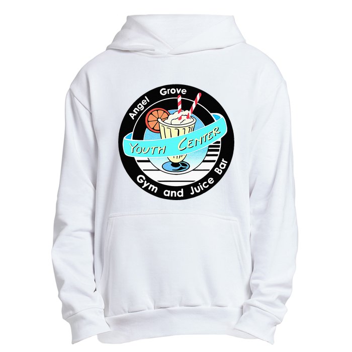 Angel Grove Center Gym And Juice Bar Urban Pullover Hoodie