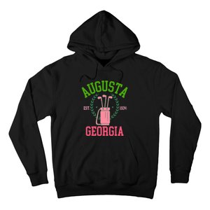 Augusta Georgia Coquette Golf Tournament Bows Social Club Hoodie