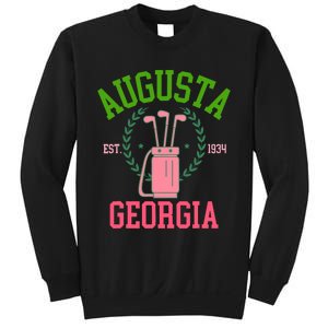 Augusta Georgia Coquette Golf Tournament Bows Social Club Sweatshirt