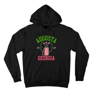 Augusta Georgia Coquette Golf Tournament Bows Social Club Tall Hoodie